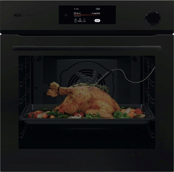 Indbygningsovn - SteamCrisp MattBlack - AEG 7000 - PO7001SPT
