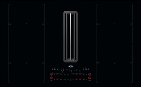 83 cm Induktionskogeplade m/ intgr. Emhætte - AEG 8000 - CCE84779CB