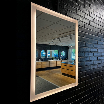 Pisa spejl med lys - 60x80 cm