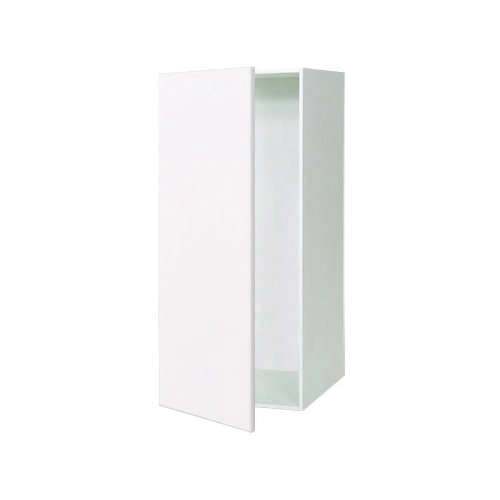 Hvit høyglans korpus b: 60 cm. til kjøleskapet