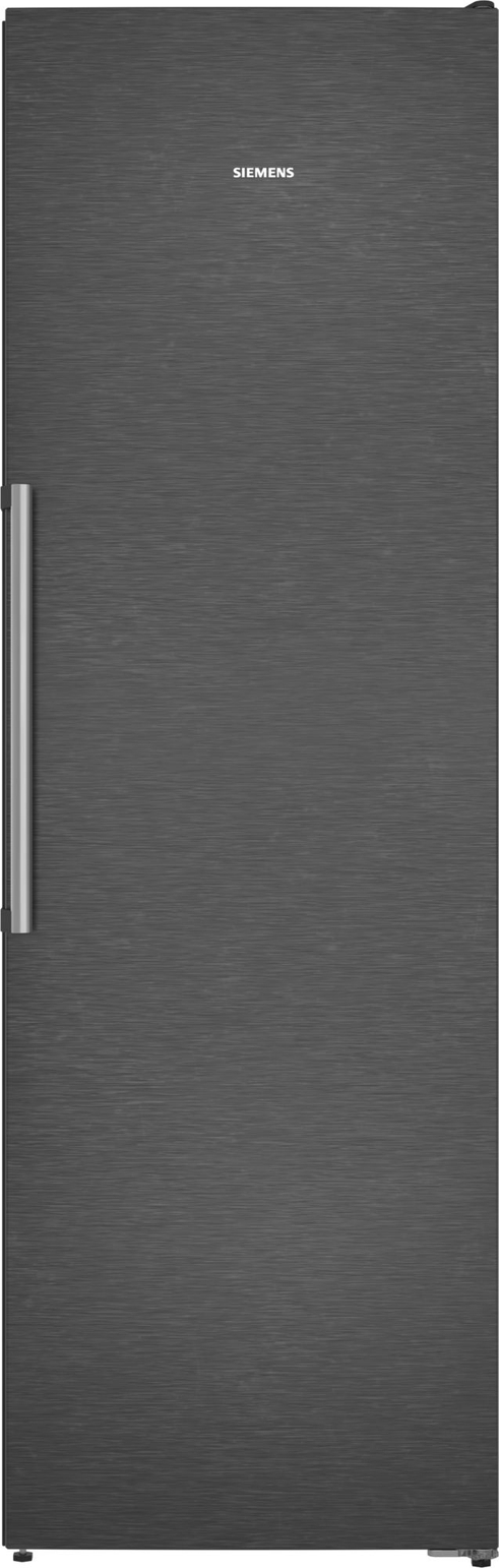 iQ500, Fryseskab, 186.2 x 59.5 cm, blackSteel