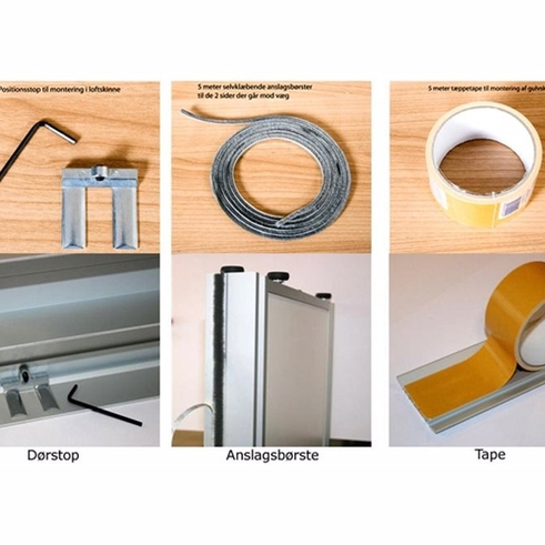 Mogensen beslagskasse til 2 døre