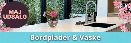 Bordplader og Vaske