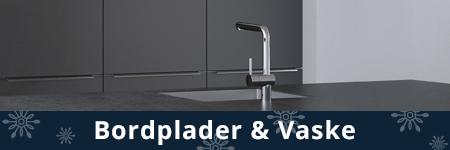 Bordplader og Vaske