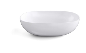 Acquaio bowle Oval 50x38,5x17 cm Hvid Keramik