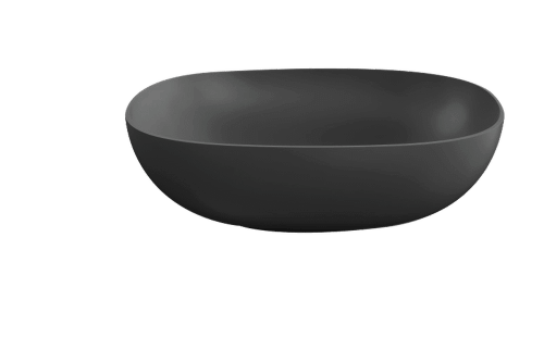 Acquaio bowle Oval 50x38,5x17 cm Grå Keramikk