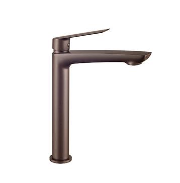 Sleek Bowle-armatur U. løft-op, inkl- tvangsåben bundventil. Armatur og bundventil Mat bronze