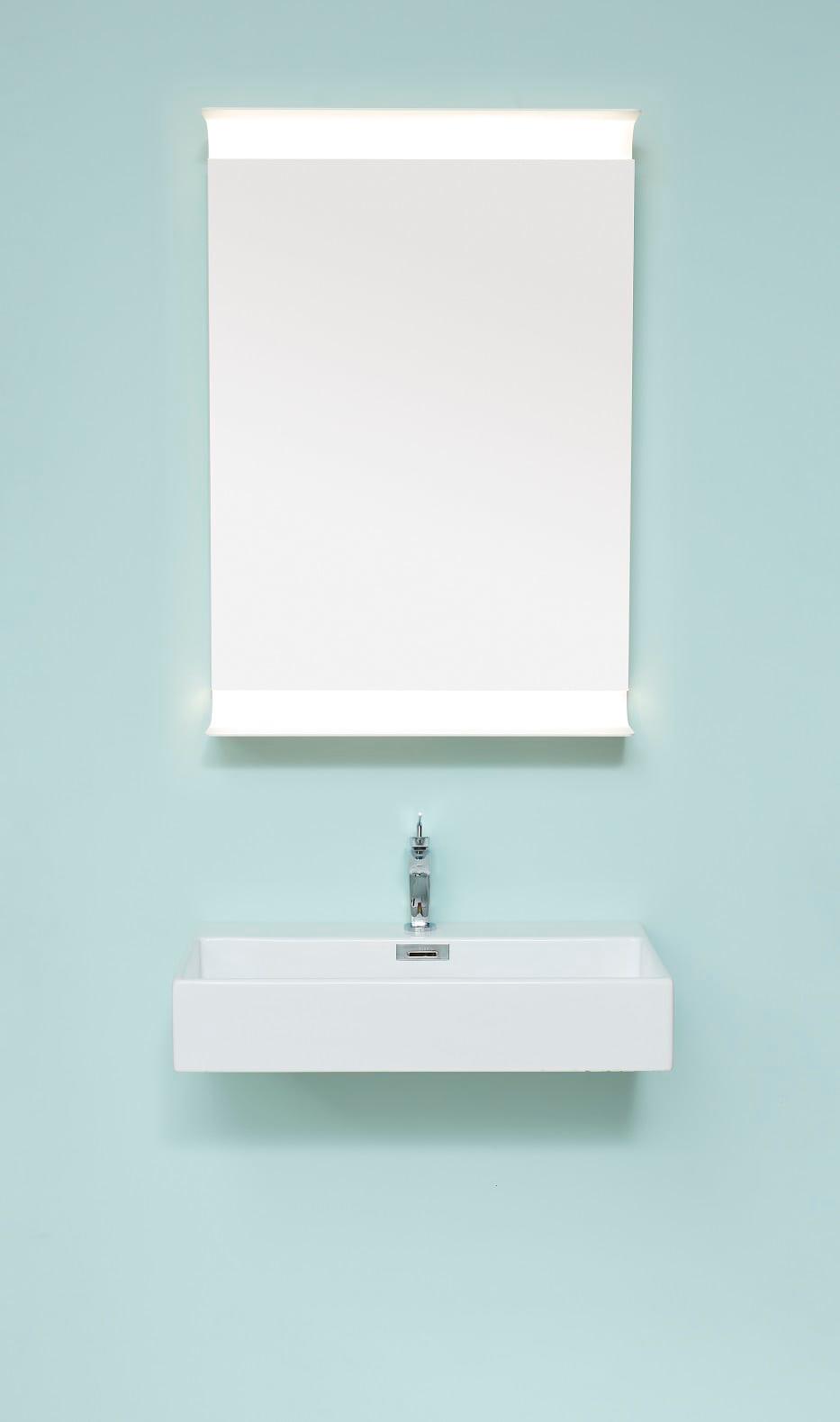 Curve spejl - 64x90cm