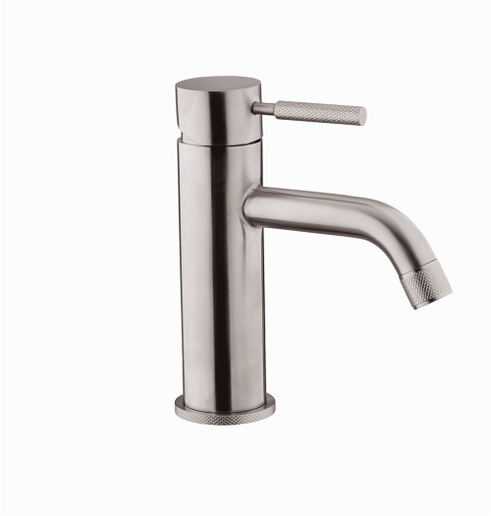 NOBA badarmatur - W6 - Børstet stål