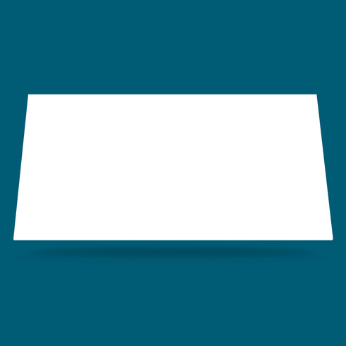 Hvid Kompaktlaminat bordplade BP704 på mål