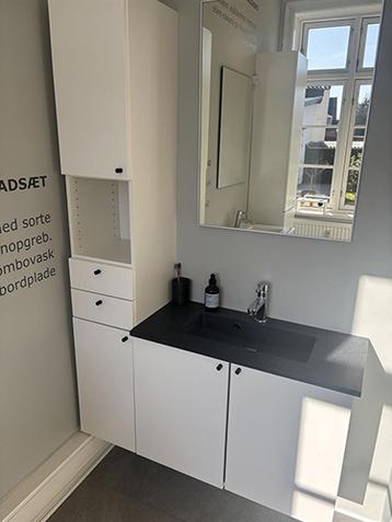 Daytona badsæt m. højskab