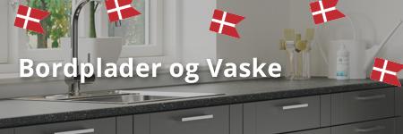 Bordplader og Vaske