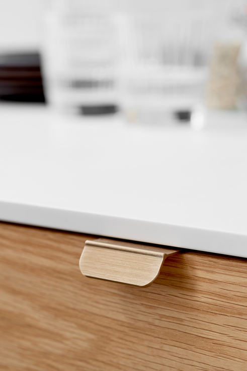 Furnipart - Accent - greb i aluminium