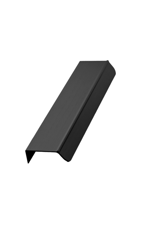 Furnipart - Accent - greb i aluminium børstet mat sort CC160mm L200mm B44,