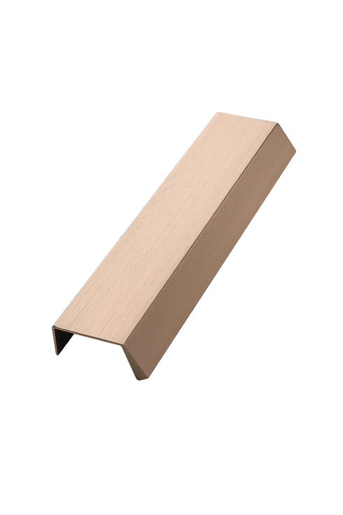 Furnipart - Bench - greb i aluminium børstet messing CC2x80mm L200mm B48,3