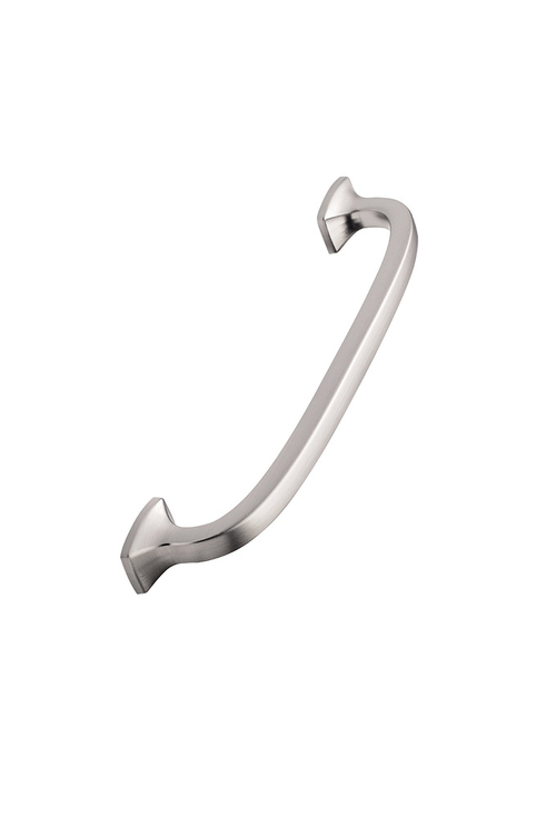 Furnipart - Classic Handle - greb i zink inox look CC160mm L186mm B9/18mm H38mm