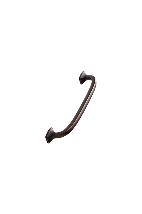 Furnipart - Classic Handle - greb i zink antik brun CC160mm L186mm B9/18mm H38mm