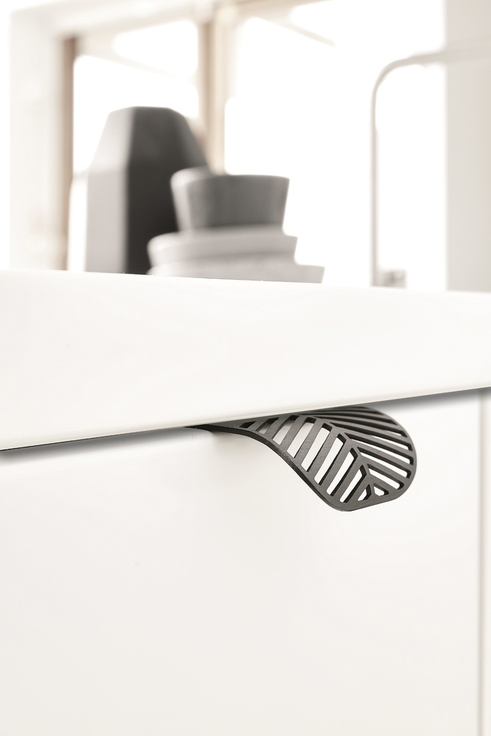 Furnipart - Edge Filigree - greb i aluminium