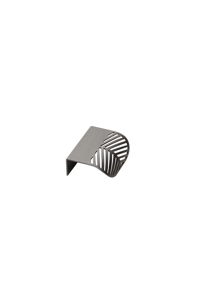 Furnipart - Edge Filigree - greb i aluminium Børstet antracit CC20mm L60mm