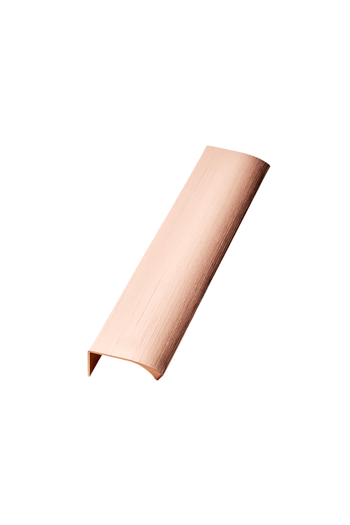 Furnipart - Edge Straight - greb i aluminium børstet kobber CC2x80mm L200m