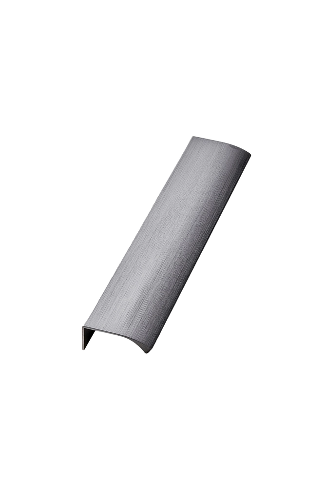 Furnipart - Edge Straight - greb i aluminium Børstet antracit CC2x80mm L20
