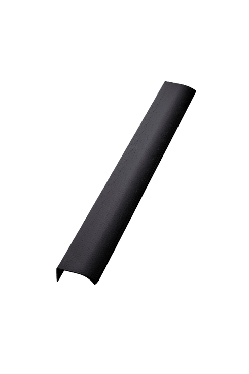 Furnipart - Edge Straight - greb i aluminium børstet mat sort CC2x160mm L3