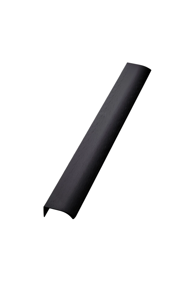 Furnipart - Edge Straight - greb i aluminium børstet mat sort CC2x160mm L3