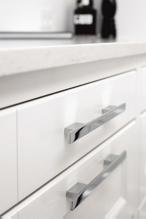 Furnipart - Ele Handle - greb i zink