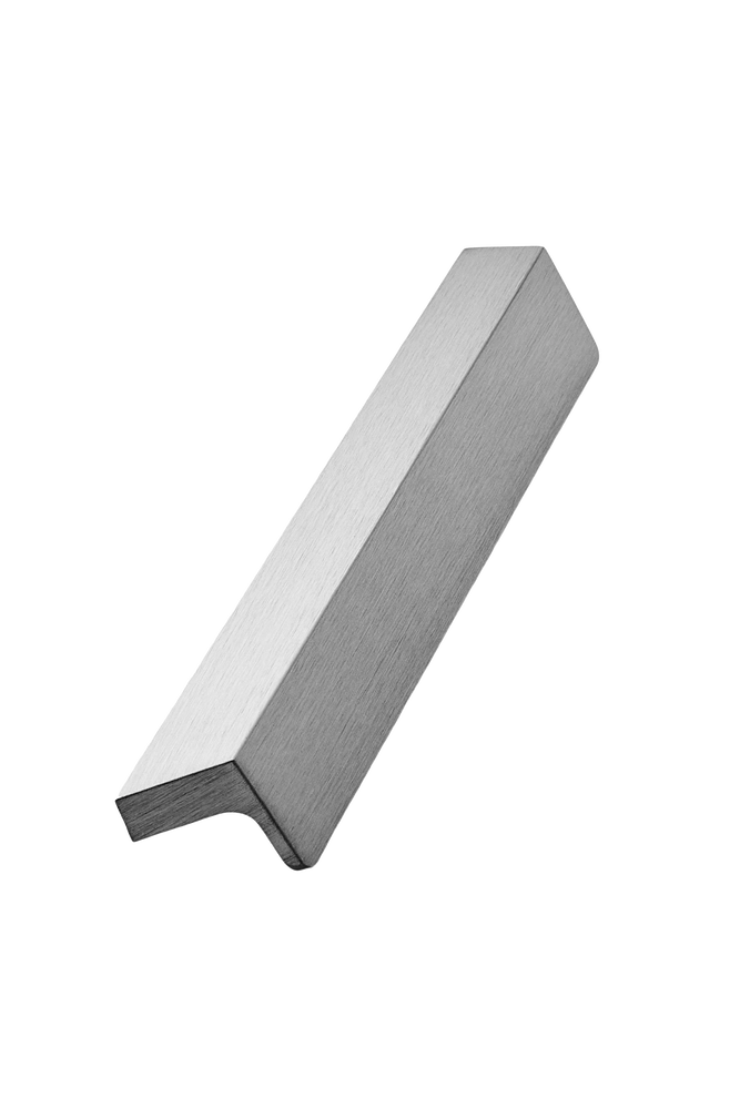 Furnipart - Envelope Handle - greb i Aluminium Inox look CC160mm L199,9mm B24