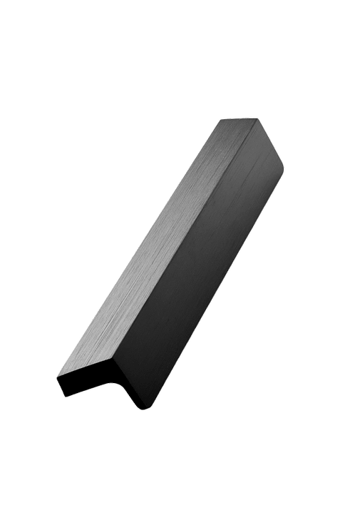 Furnipart - Envelope Handle - greb i Aluminium Børstet mat sort CC160mm L199,