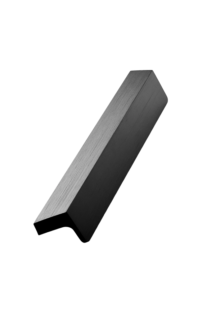Furnipart - Envelope Handle - greb i Aluminium Børstet mat sort CC160mm L199,