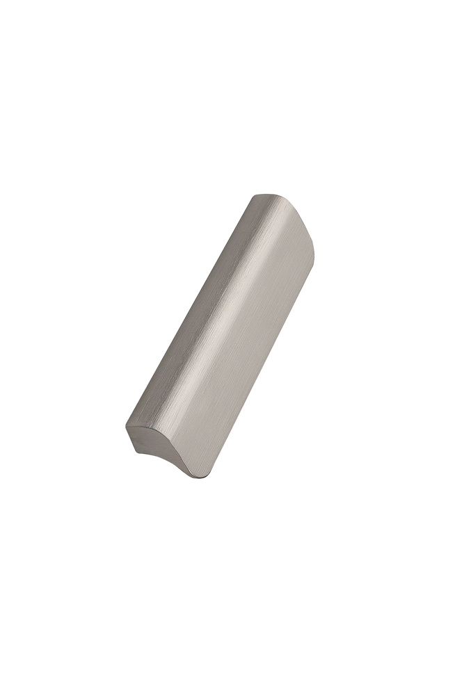 Furnipart - Fall Handle - greb i aluminium inox look CC128mm L140mm B19,9mm H