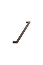 Furnipart - Flat - greb i zink sortbrun CC256mm L270mm B7,5mm H33mm