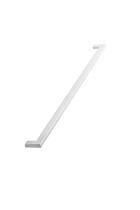 Furnipart - Flat - greb i zink mat krom CC448mm L462mm B7,5mm H33mm