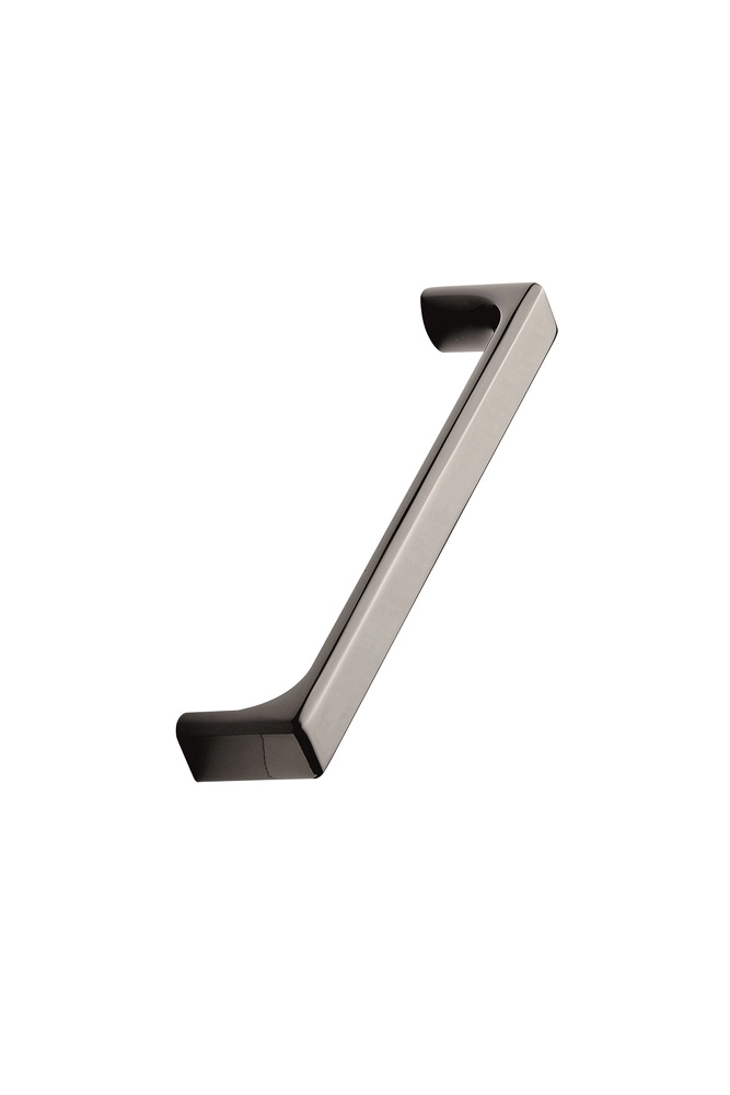 Furnipart - Fold Handle - greb i zink sort nikkel CC160mm L170mm B18mm H32mm