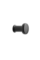 Furnipart - Gate Knob - greb i Zink Mat sort H22,8mm Ø18,2mm