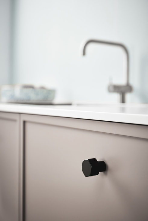 Furnipart - Hexa Knob - greb i zink