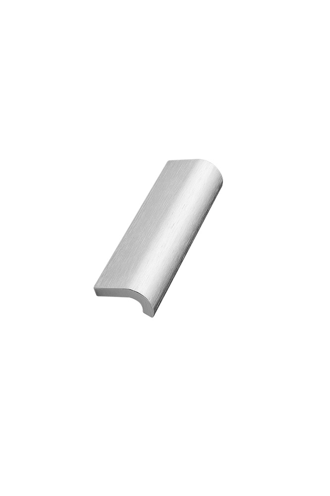 Furnipart - Invert Handle - greb i aluminium inox look CC96mm L120mm B34mm H2