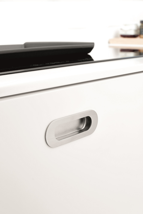 Furnipart - Letterbox - greb i rustfrit stål