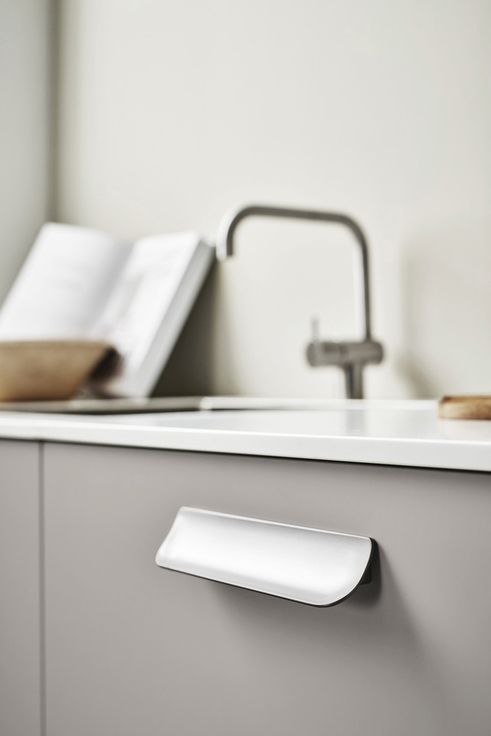 Furnipart - Slope Handle - greb i zink