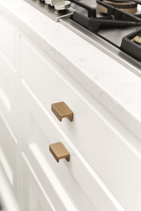 Furnipart - Station Knob - greb i aluminium