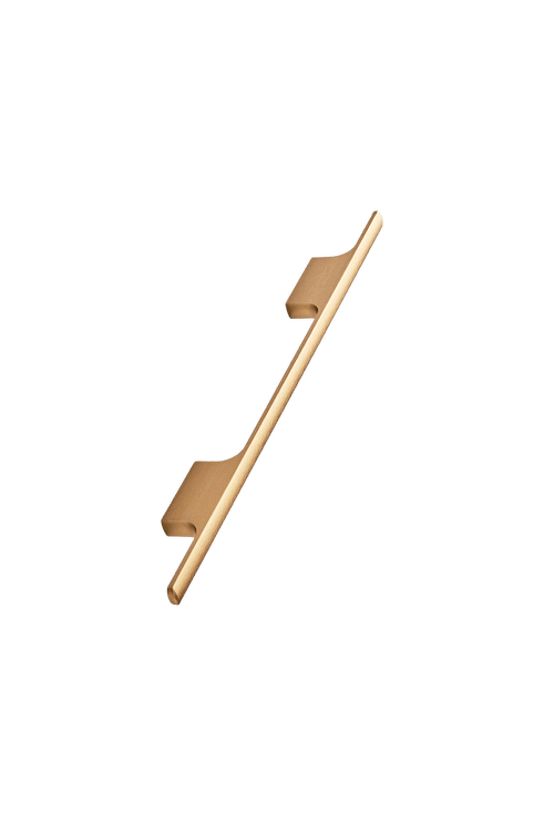 Furnipart - Tau Handle - greb i aluminium børstet messing CC160mm L286mm B10m