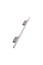Furnipart - Tau Handle - greb i aluminium inox look CC160mm L286mm B10mm H24,