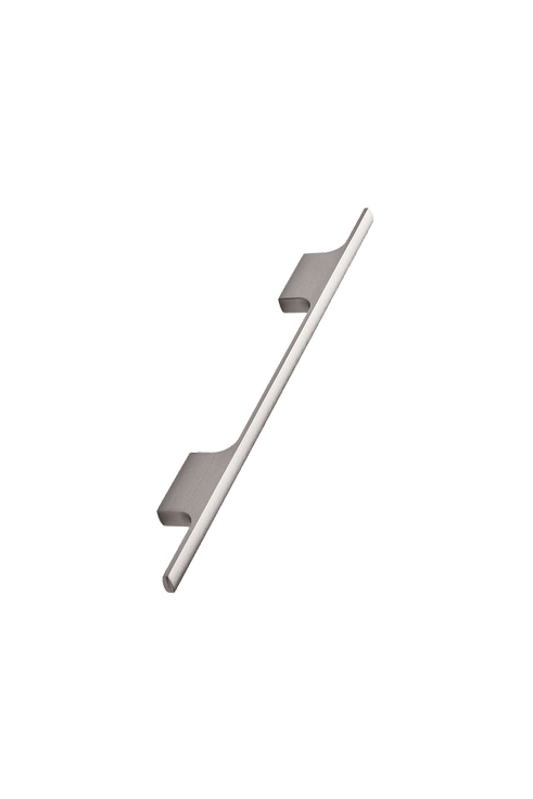 Furnipart - Tau Handle - greb i aluminium inox look CC160mm L286mm B10mm H24,