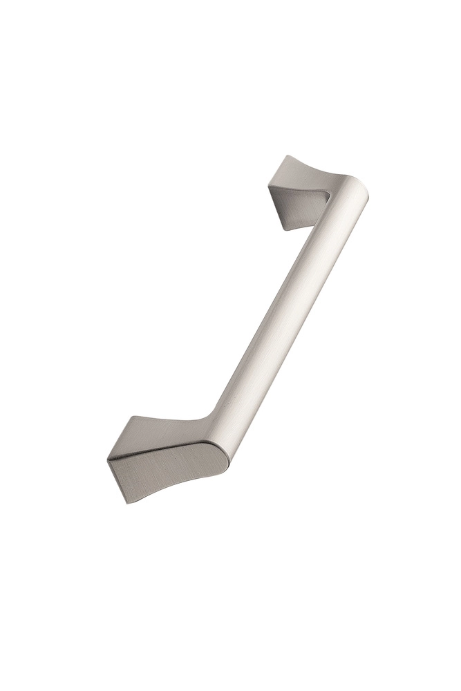 Furnipart - Trail Handle - greb i zink inox look CC128mm L154mm B19mm H32mm