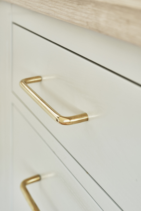 Furnipart - Tubular - greb i blyfri messing