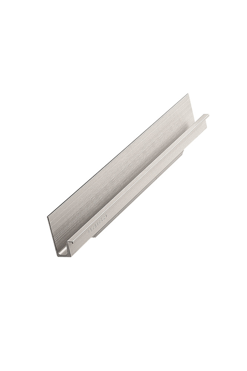 Furnipart - Wall - greb i Aluminium Inox look L196mm B14,9/20,5mm H40mm