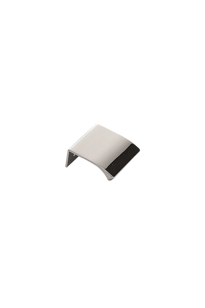 Furnipart - Edge Straight - greb i aluminium blank krom CC20mm L40mm B40,9