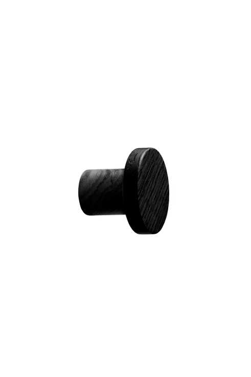 Furnipart - Circum - greb knop i bejdset ask Ø33mm H28mm