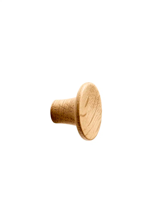 Furnipart - Tuba - greb knop i lakeret eg Ø28mm H19mm